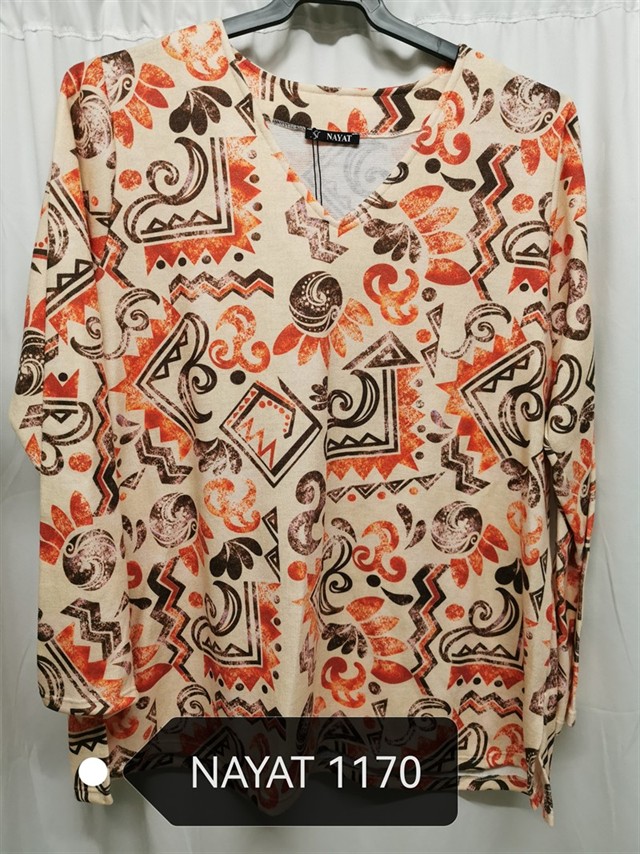 NAYAT 1170 CAMISETA CON ABERTURA LATERAL C PICO