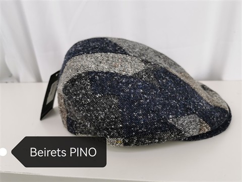 BEIRETS  PINO GORRA PATCHWORD GRISES