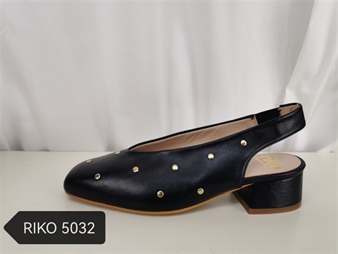 RIKO 5032 ZAPATO PIEL  DESTALONADO  CON TACHAS