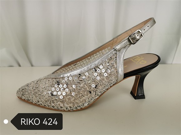RIKO 424-3 SALON PIEL REJ BEIGE TACON CARRETE