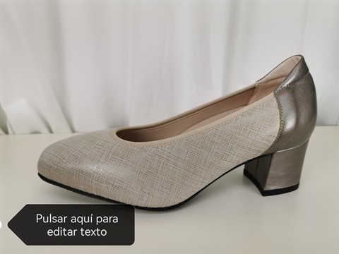 RIKO 5054 ZAPATO LICRA  Y PIEL HIELO