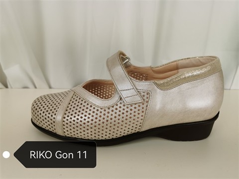 RIKO GON 11 ZAPATO PIEL PULSERA CALADO
